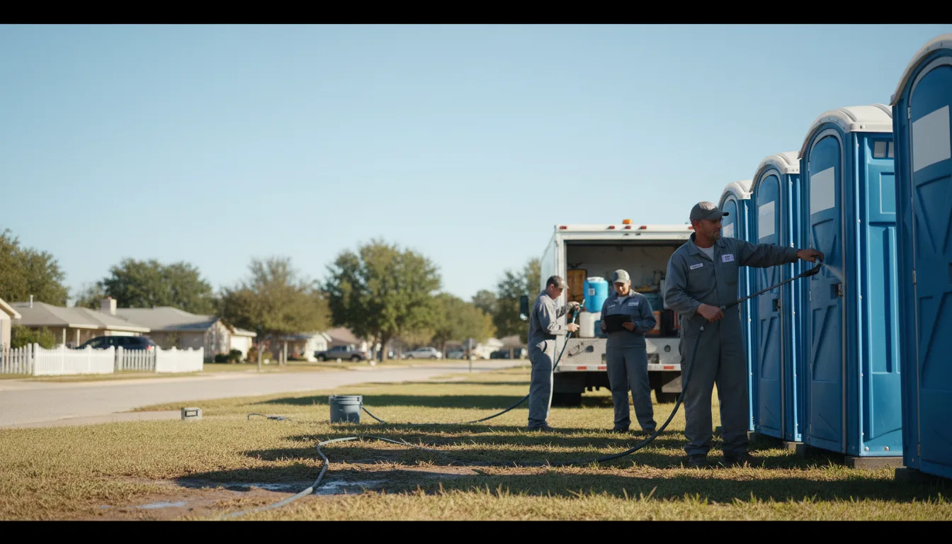 Long-Term Portable Toilet Rental in Lindsay, OK near me